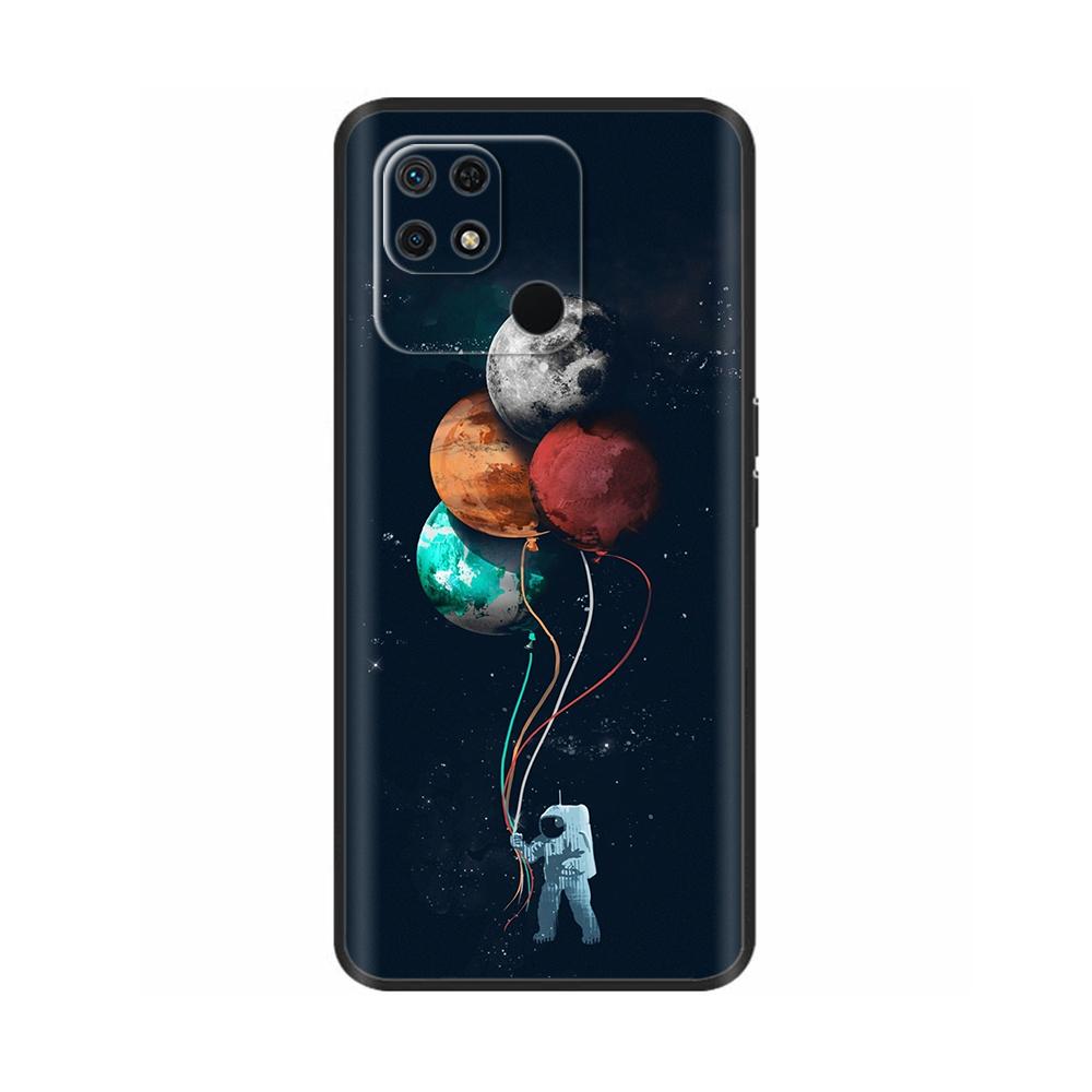 Cover For Xiaomi Redmi 10C Case For Redmi 10C Capas Phone Case Soft Black Silicone Bumper Back Case For Redmi 10C Fundas 6.71"