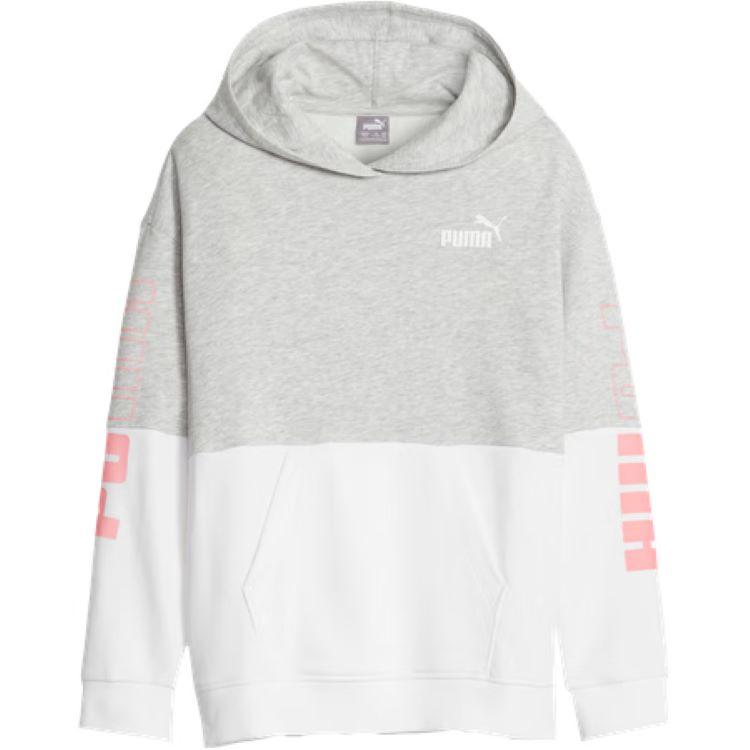 

New PUMA Sweatshirt Light Mixed Gray Teenagers 676428-04 128