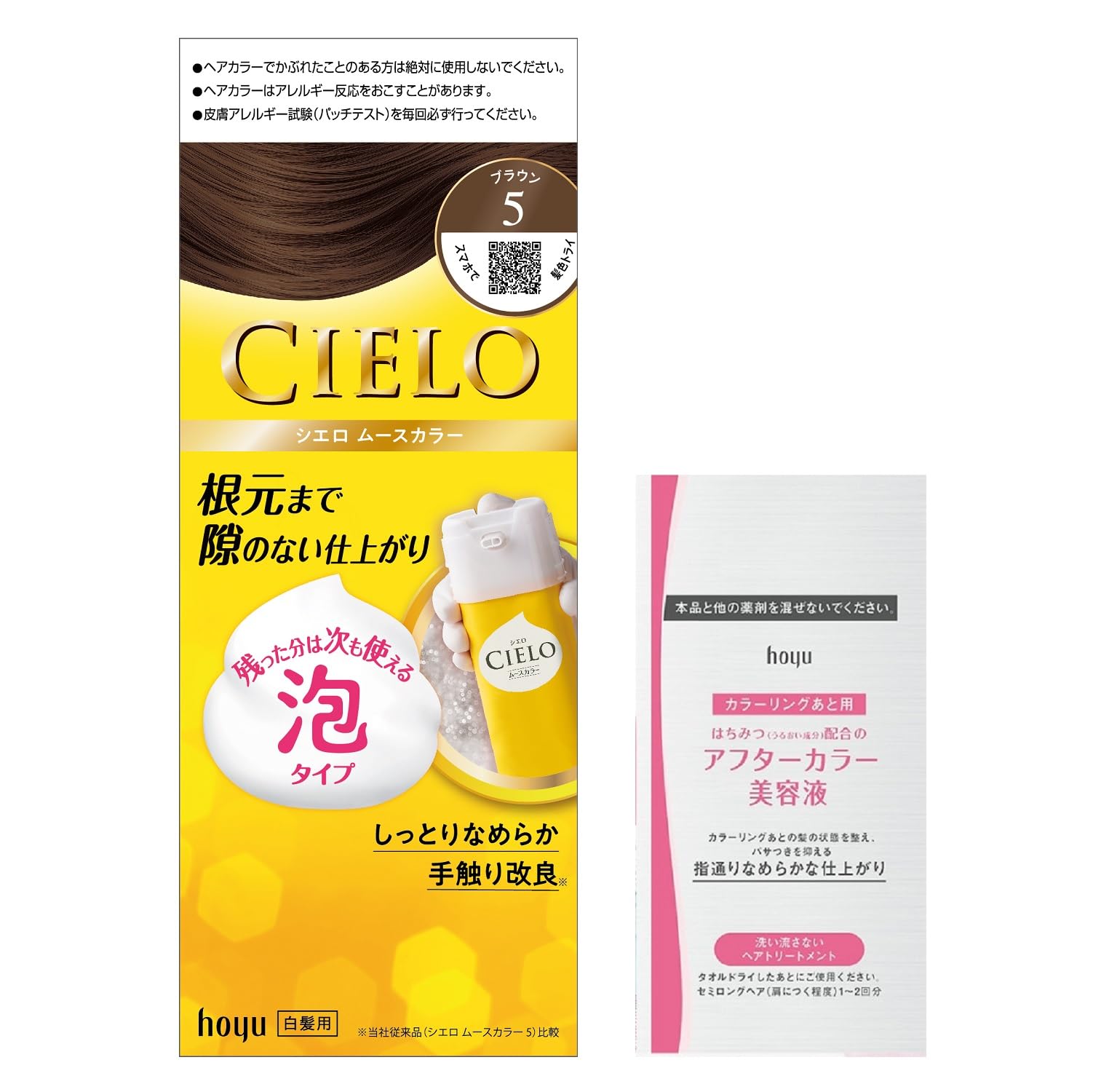 

Hoyu Cielo Mousse Color 5 Hair (Gray Dye) (Quasi-drug)