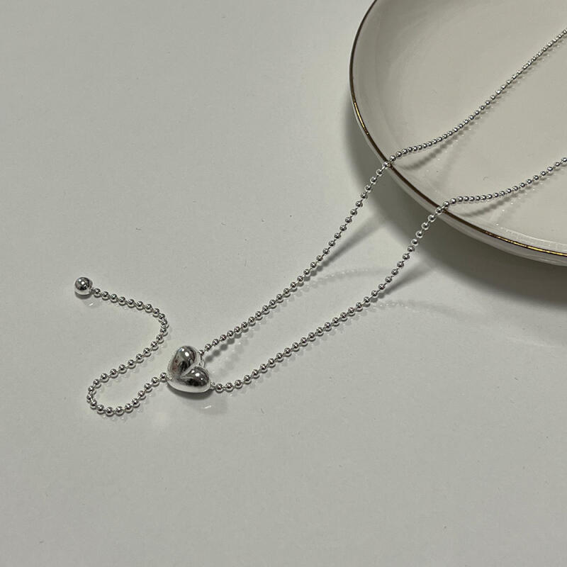 

Жіночий браслет на щиколотку з кульок, довгий, з підвіскою A33829_Silver