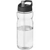 Sports Bottle with Spout Lid, 650 Ml H2O Active® "Base" Transparent