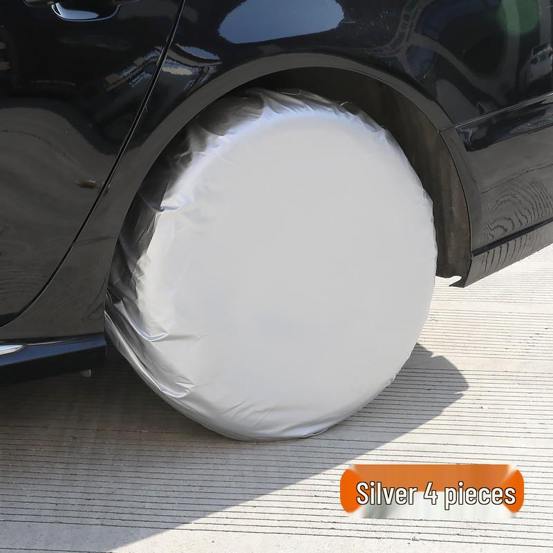 Copertura universale per pneumatici per auto: Impermeabile, Sole, Sporco, Pioggia, Invecchiamento, Protezione dalla Corrosione