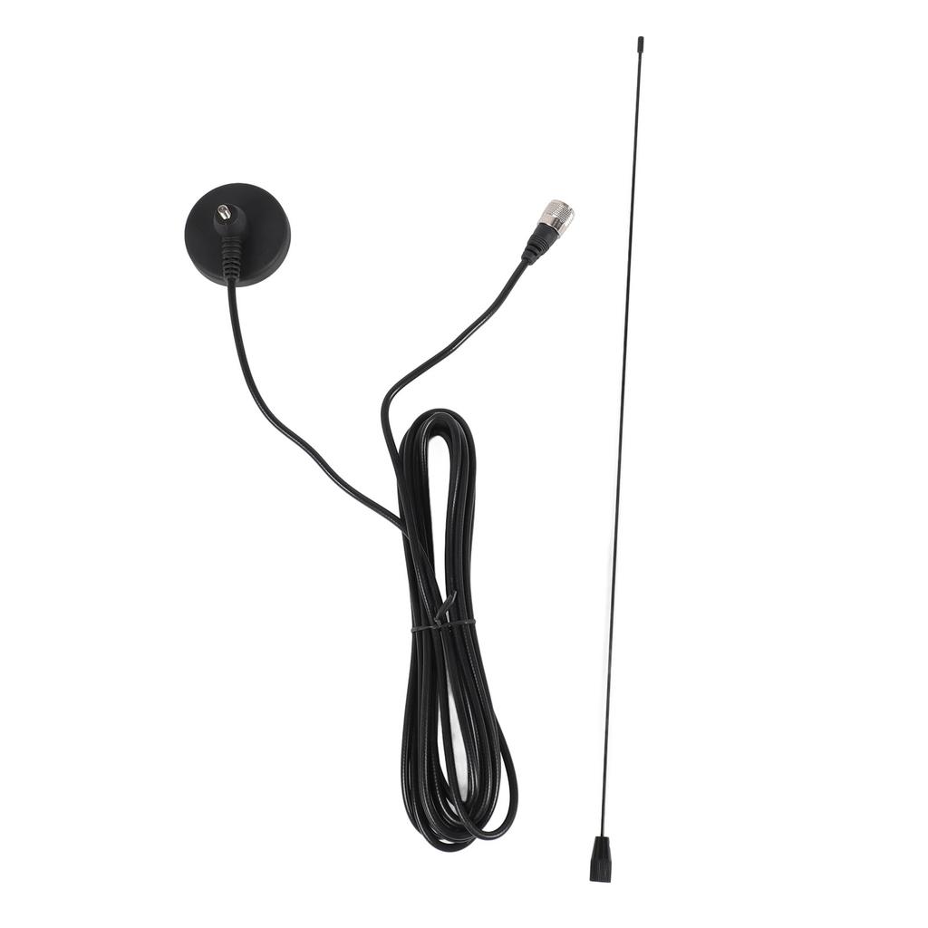 Mobilní autoanténa 144MHz 430MHz VHF UHF Dvoupásmová autoanténa s magnetickou základnou