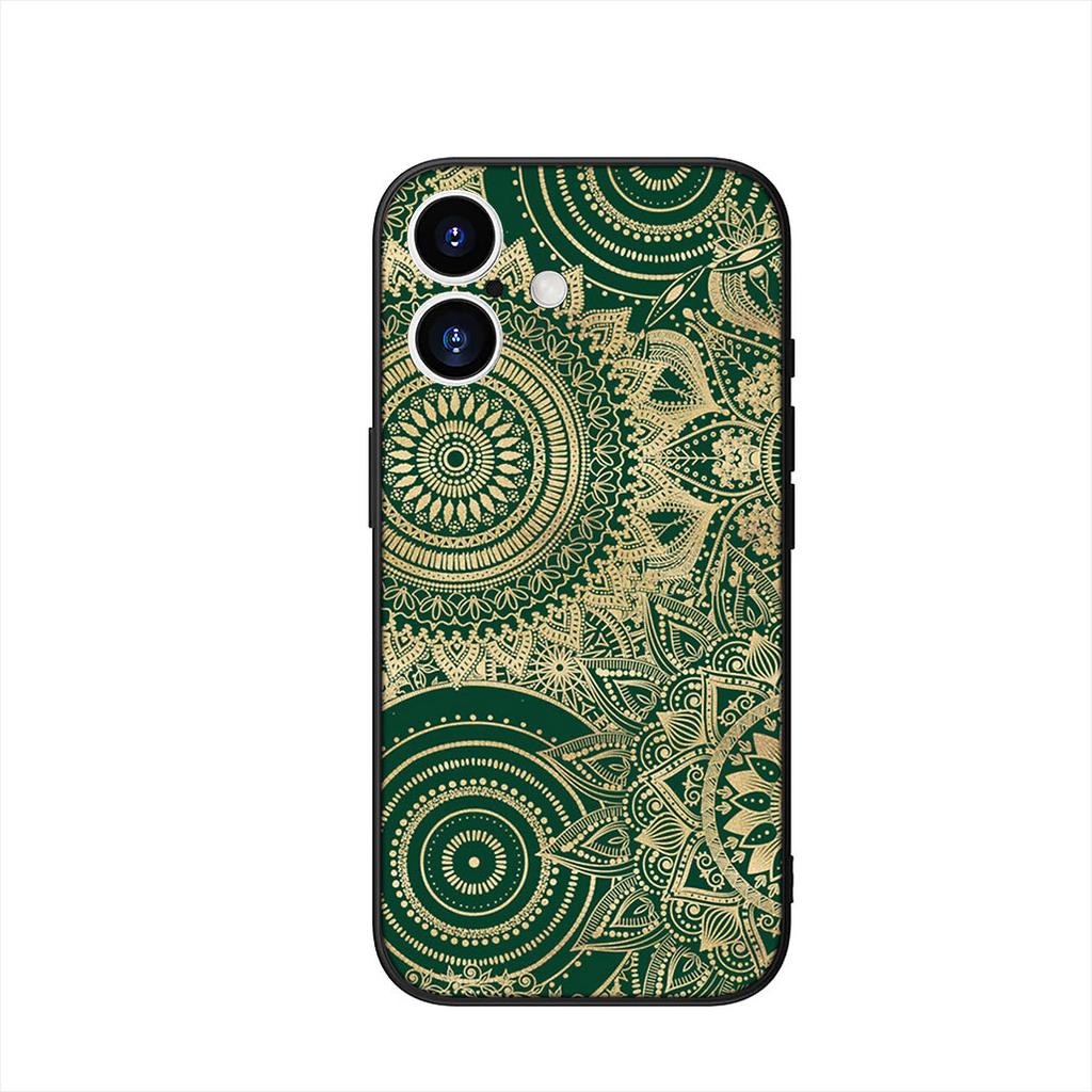 for Samsung Galaxy A55 A54 A25 A36 A17 A26 A35 A33 A34 A37 S20 S21 FE S10 Plus Case Floral Paisley Mandala Flower Texture Rose
