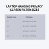Hanging  Screen Filter Anti UV Screen Protector High transmittance Eye Protection  Filter Film for 15.6   Laptop