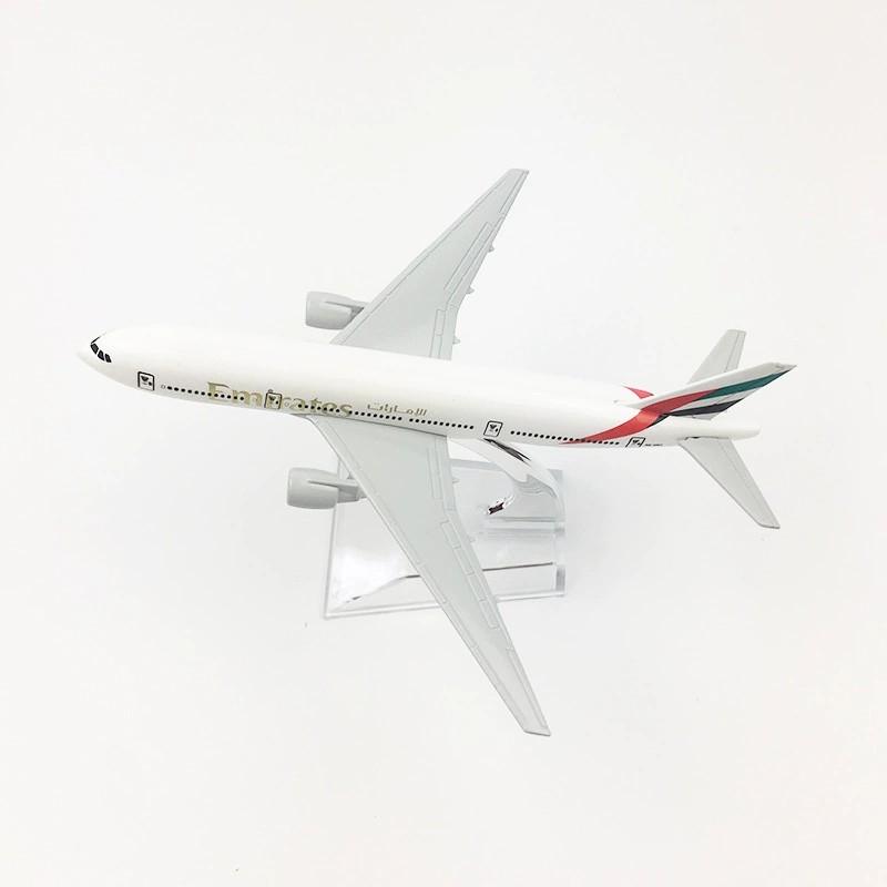 Air United Arab Emirates 777 1/400 Scale Aircraft Model B777 Diecast Metal Alloy Plane Static Airplane Home Decoration