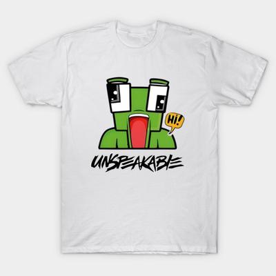Asian Size Cotton Unisex Tshirt Print T-shirt Unspeakable Frog Gamer T-shirt No-Cut Print Regular Fit