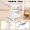 Beauty Salon Nail  Foot Bath Spa Portable Esthetician Trolley Cart for Foot Rest Pedicure Manicure Funiture Massage Table