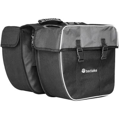 35l Double Bike Sacoche Luggage Rack Cycle Pannier Bag Set
