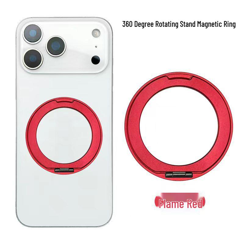 360° Rotating Magnetic Phone Holder & Ring Stand