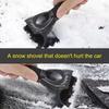 High Efficiency Car Snow Shovel Labor-saving Car Windows Snow Cleaner New Car Defrost Scraper
