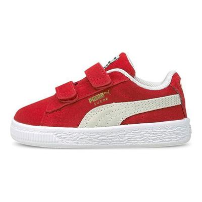 Suede Classic 21 AC Βρεφικά High Risk Κόκκινα Λευκά Βρεφικά Αθλητικά Παπούτσια 380564-02