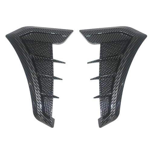 

Saki & Masa Front Fender Dummy Ducts (Left and Right) - Carbon Fiber Pattern, Universal Duct, Soft Material, Easy Customization