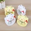 Creative Cartoon Lucky Cat Alarm Clock Mini Table Decoration Student Cute Plastic Alarm Clock