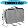 Removable Partitions Glasses Organizer Adjustable Slot Sunglass Storage Pouch