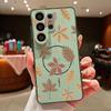 Little Flower Pattern Magnetic Case For Samsung Galaxy S26 S25 Ultra Edge S24 S23 FE A57 A17 A56 A37 A16 A55 A36 A54 Phone Cover
