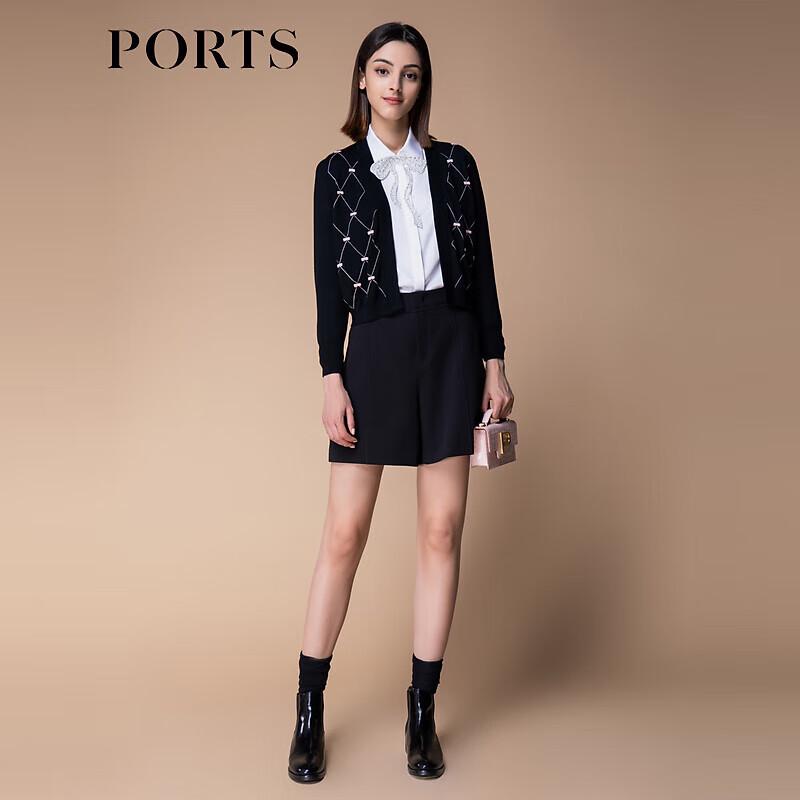 Ports Women's Striped Knit Cardigan SM9K004JKW022