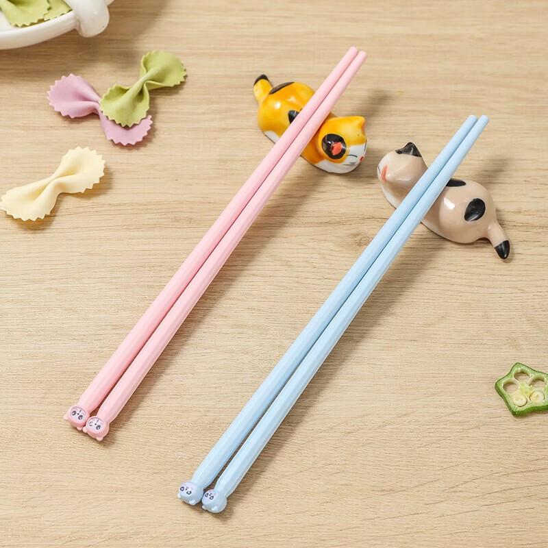 Zhang Xiaoquan Red Sandalwood & Metal Chopsticks Set (6 Pairs)