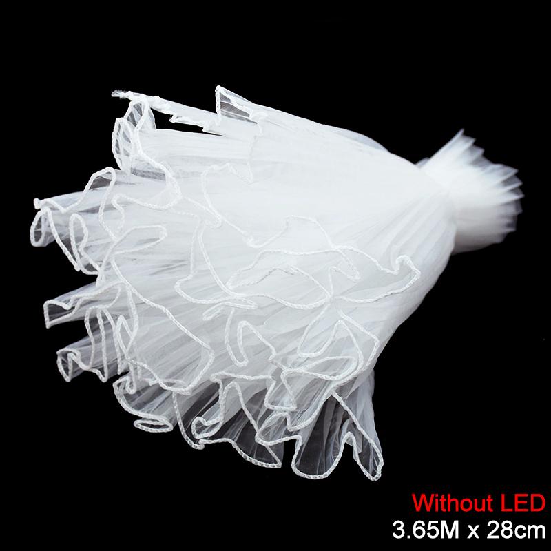 

LED Light Flower Wrapping Mesh Yarn DIY Handmade Wedding Bouquet Flower Wrap Paper Birthday Party Valentines Day Gift Packaging