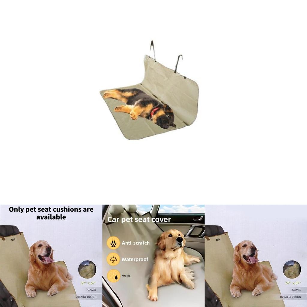 Dog Car Seat Pad Waterproof Collapsible Removable Seat Protector For Pets