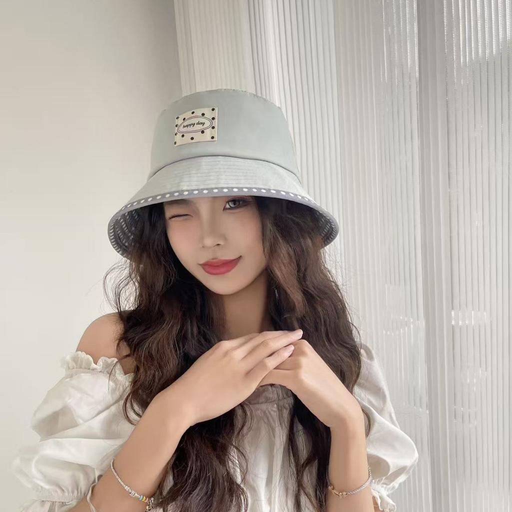 2026 Spring And Autumn Basin Hat Fashion Casual Bucket Hat Women'S Summer Breathable Sunscreen Uv Protection Sun Hat