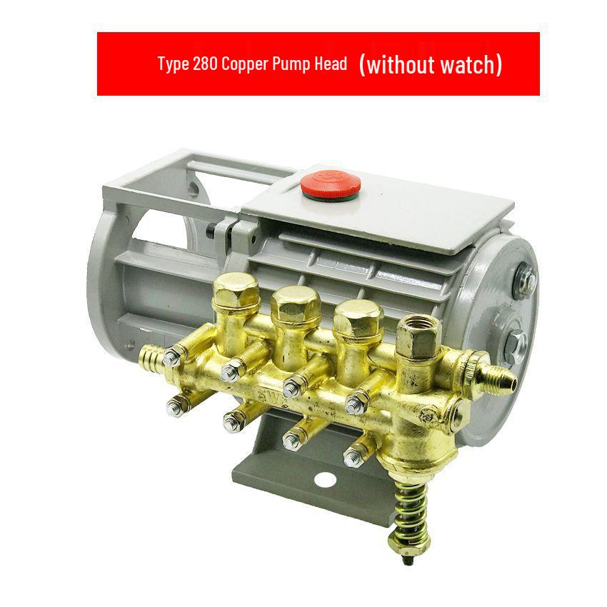 380 Type Car Washer with Full Copper Pump Head, for Black Cat High-Pressure Cleaner, 280 Type Assembly Accessories