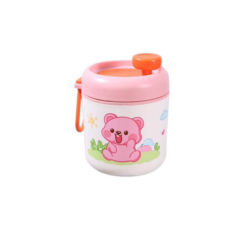 Stainless Steel Insulated Soup and Cereal Cup - Portable Meal Replacement Pot