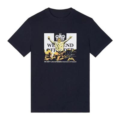 Weekend Offender Leo Gregory Grafisch Bedruikt Unisex Katoenen T-shirt