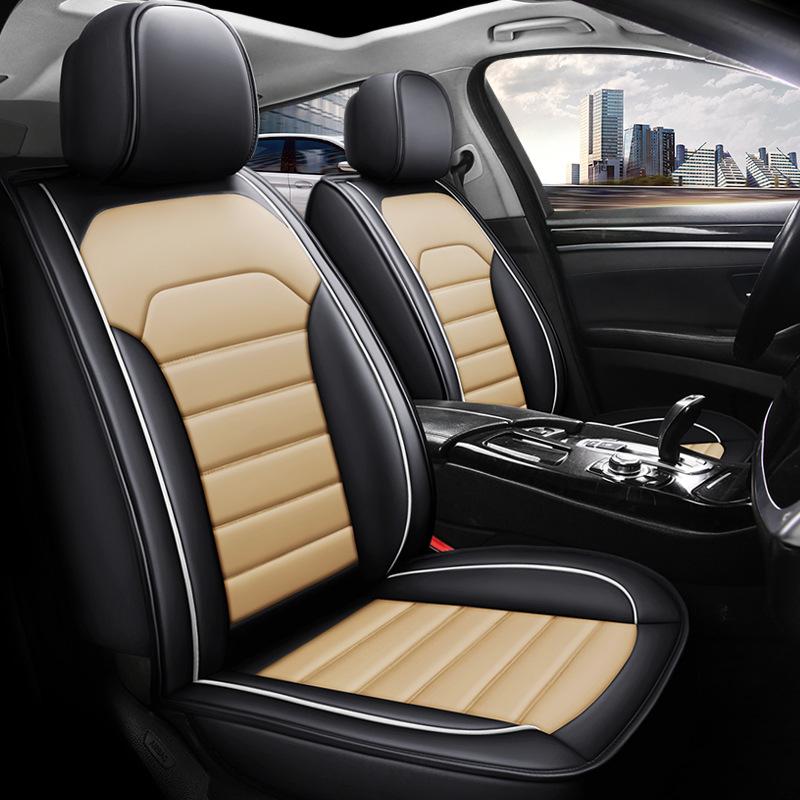 Fit for All Car 5-Seater Car Seat Covers Heavy-Duty Wear-Resistant Suitable for SUVs,, Sedans, Trucks - Full Coverage All-Season, Installation