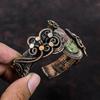 Dragon Bloodstone Bangle Copper Wire Wrapped Bangle Gemstone Cuff Bracelet Adjustable Bangle Copper Jewelry For Gift Handmade Flower Bangle