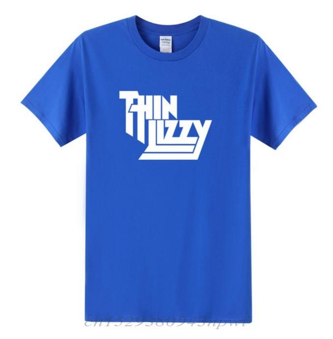 Heavy Metal Rock Band Thin Lizzy T Shirt Men Tops Music Singer Tshirt Short Sleeve Cotton Oneck Tee Top Clothes