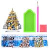 Christmas Tree Diamond Painting Ornament Special Shape Rhinestone Mosaic Diamond Embroidery Christmas Home Decoration Gifts