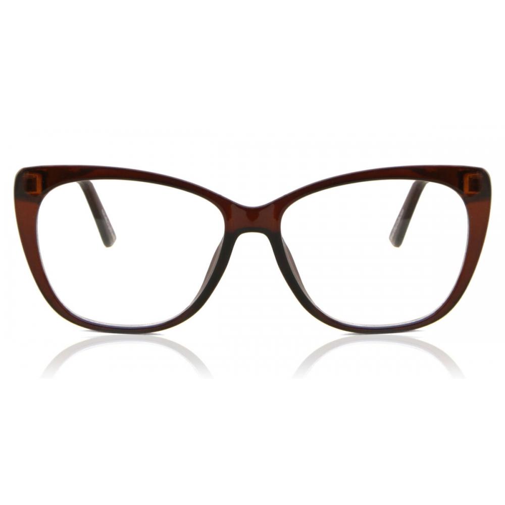 

Full Rim Cat Eye Frosted Brown Smartbuy Collection Sol Cp114h Fashion Women Eyeglasses Frosted Brown/54