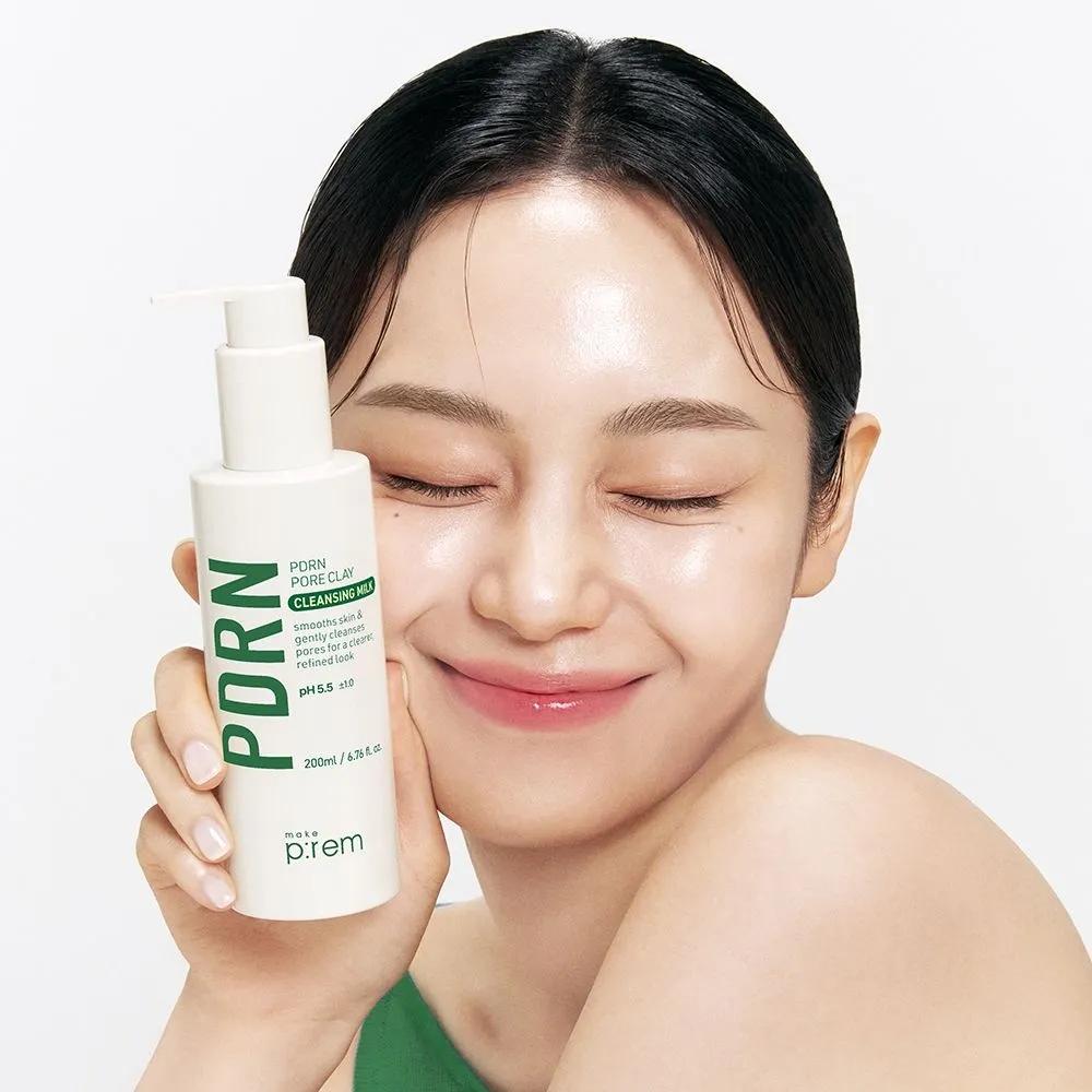 Make P:REM Pore Clay Cleansing Milk 200ml