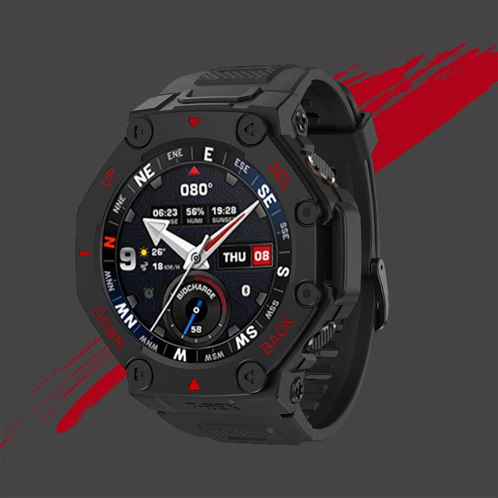 Protective Cover For Amazfit T-Rex 3Pro 48mm Case Frame Protector Shell For Trex 3Pro 48mm Smart Watch Sleeve Bumper Accessories