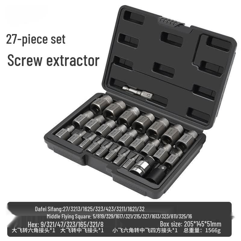 Belton 27-Piece Damaged Screw Extractor Set