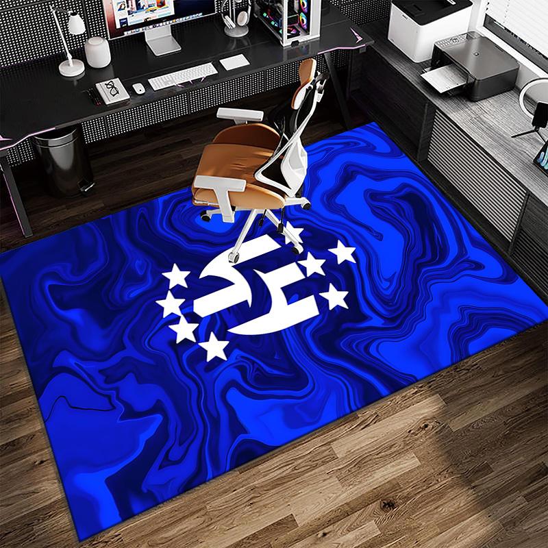 Al Hilal FC Crest  Carpet, Kitchen Rugs, Yoga Mat, Non-Slip Mats, Rug for Bathroom, Living Room Bedroom, Camping Rugs Christmas Gift