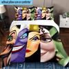 Evil Queens Collage  3PCS Bedding set,Ideal for1pc Duvet Cover And 2pcs Pillowcases Perfect for Christmas gift,Ideal for Bedroom, Dormitory