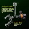 Aquarium Skimmer Transparant Acryl Lily Pipe Draaiend Oppervlak Inlaat Uitlaat Waterplant Tank Filter Reiniging B