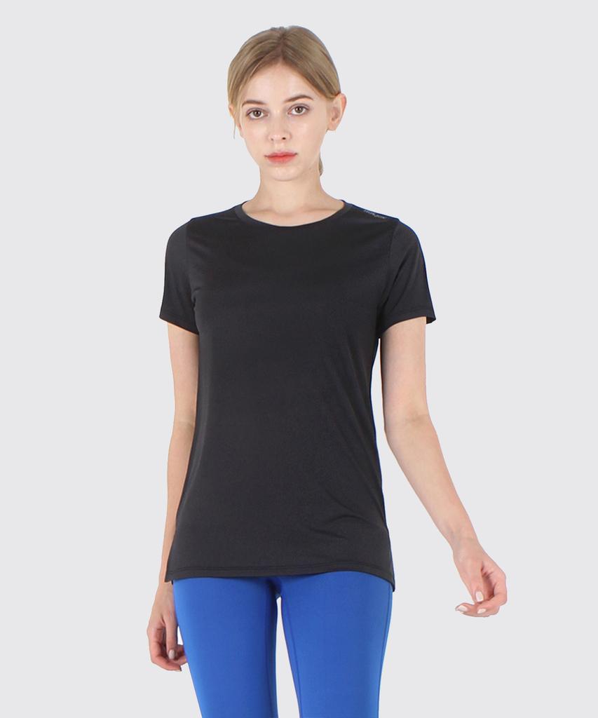 NOKJOK [2 Pack] Amber Basic Fit Short Sleeve T-Shirt (6 Colors) (D Type)
