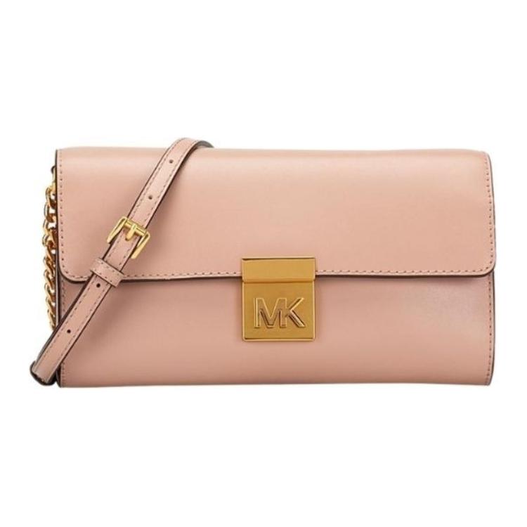 

Michael Kors Mindy Smooth Leather Shoulder Crossbody Bag Women bags Light-Pink 35H8ATZC2L-FAWN Basic Set (Bag+Dust Bag)