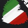 Funny Italy Flag T Shirts Summer Graphic Cotton Streetwear Short Sleeve Heart Italian Flag Birthday Gifts T-shirt Mens Clothes