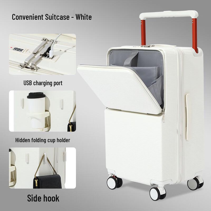 LianSheng 20-inch Carry-on Spinner Suitcase
