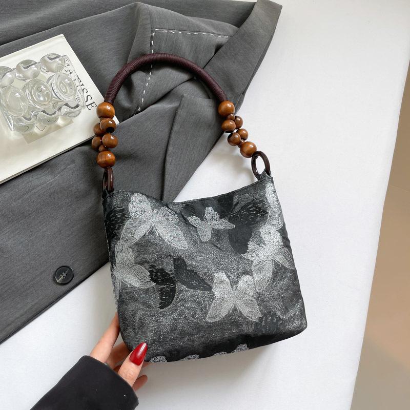 New Chinese-Style Niche Versatile Underarm Tote Bag For Women 2026 Summer High Aesthetic Value Artistic Embroidery Handbags