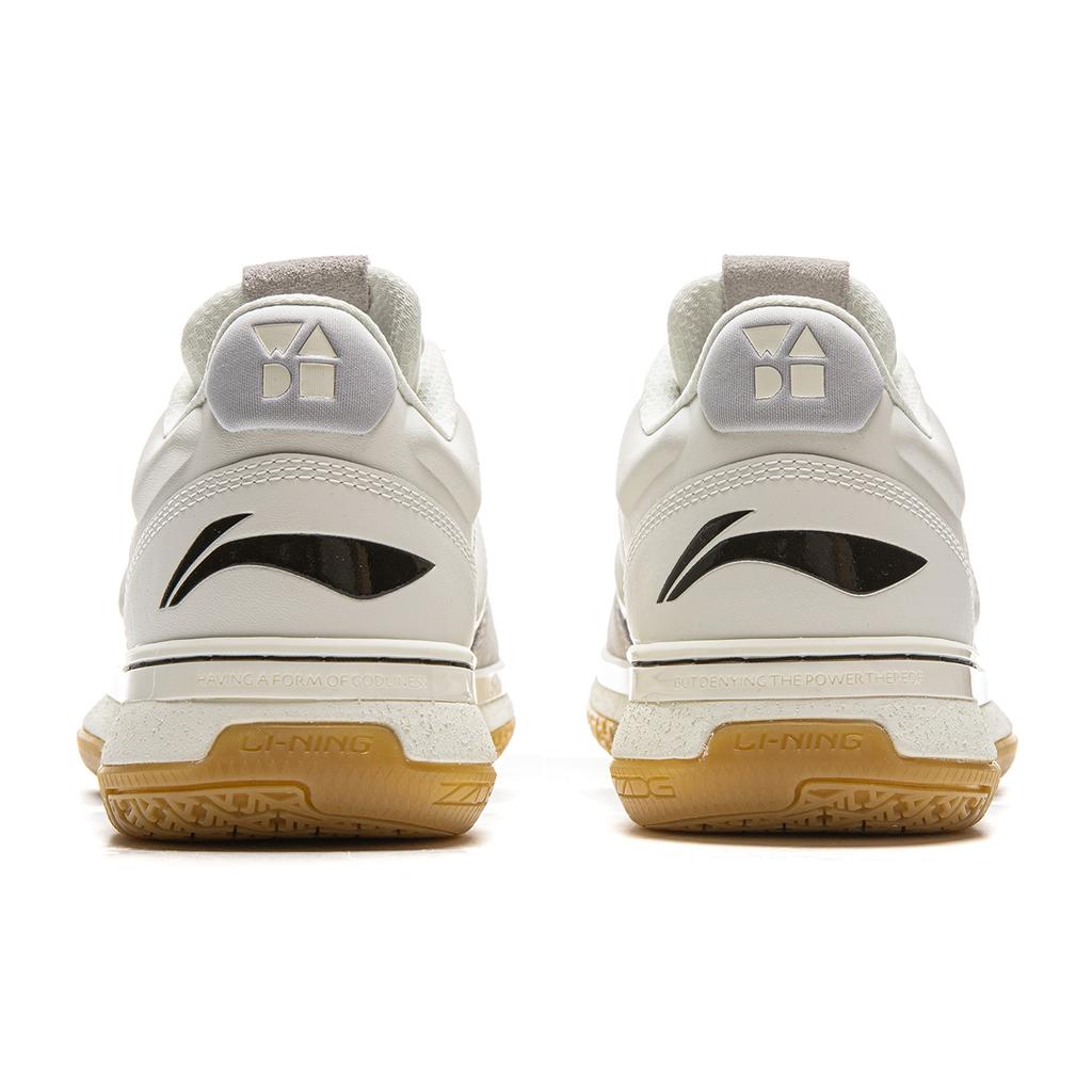 Li Ning Wow1 Low Basketball Shoes Men's Low Top White Gray ABAU099-2