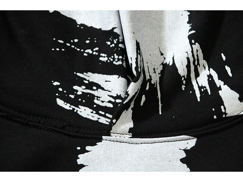 High-Quality Unisex Graffiti Print Hoodie