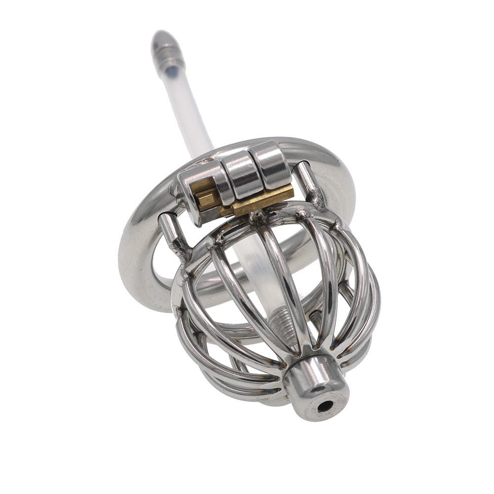 Chaqu Stainless Steel Ball-Shaped Chastity Device for Adults