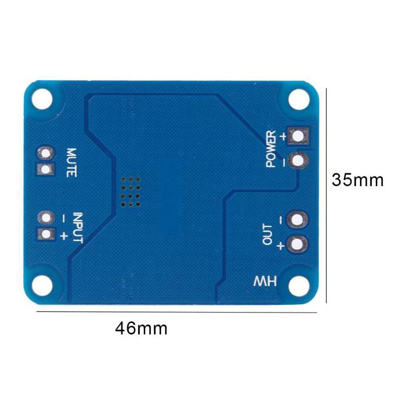 TPA3118 PBTL Mono 60W Digital Amplifier Board DC 8-24V 12V 24V High Output Low Power Car Audio AMP Module