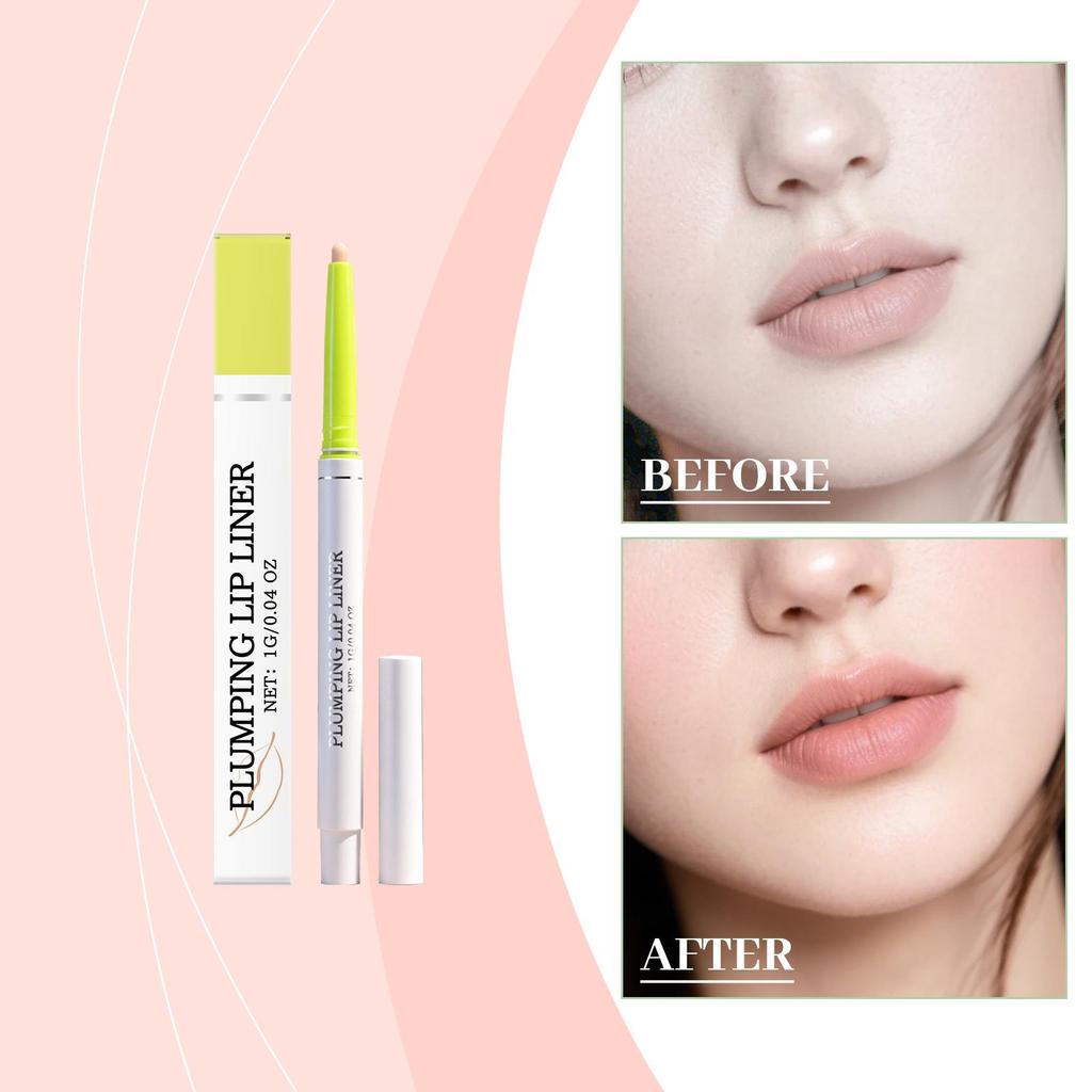 Nude Lip Liner Voluminous Plumping Lips Matte Nature Lip Contour Pencil Waterproof and Sweat Proof Makeup Long Lasting Lip Liner