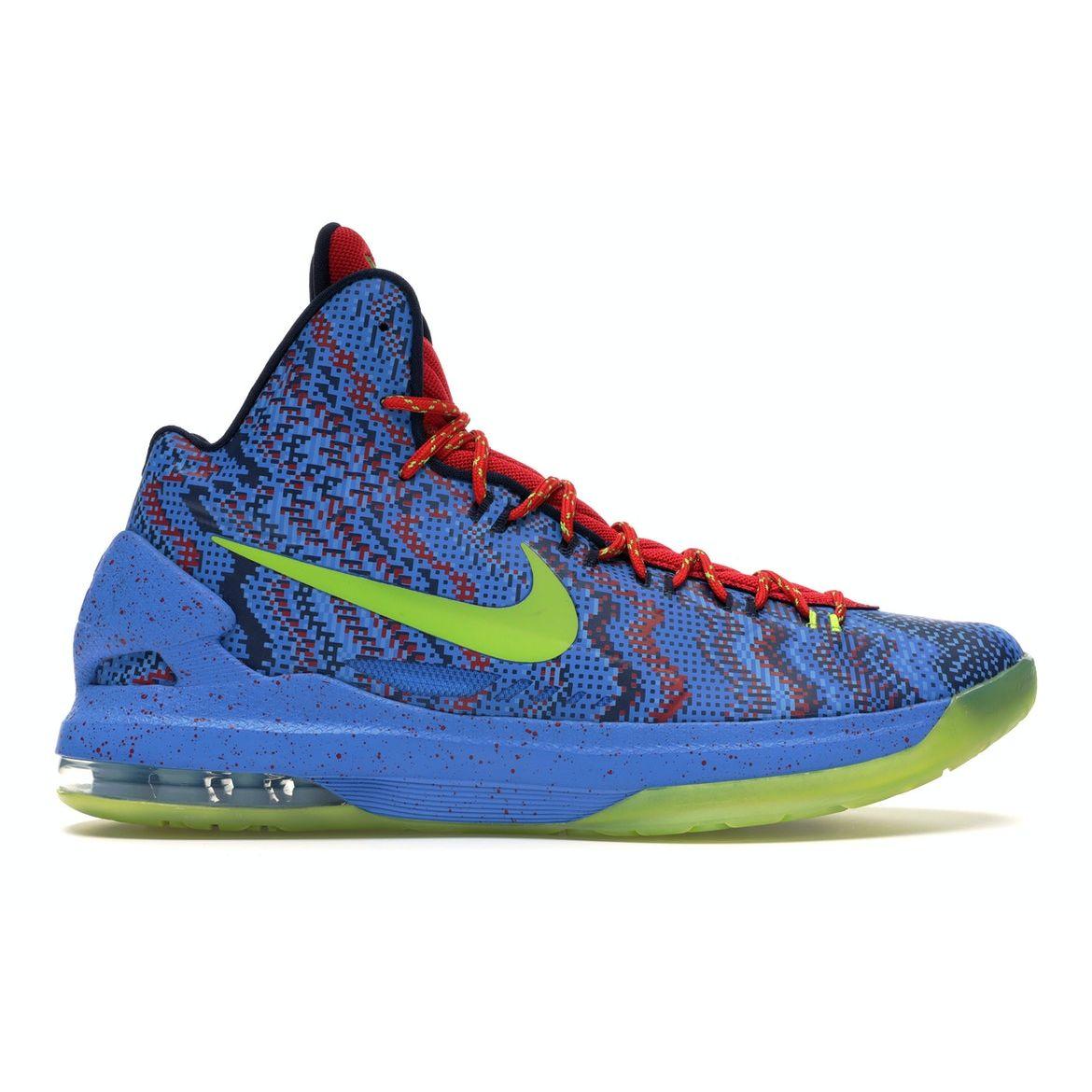 

Мужские кроссовки Nike Zoom KD 5 Christmas Blue Hyprbl Atmc-Grn-Pht-Bl-Chllng 554988-401